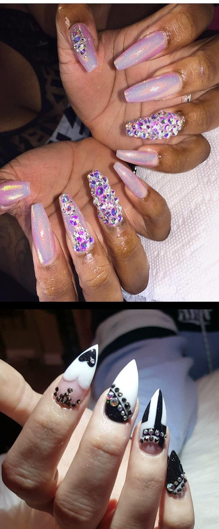 sassy nails,peach nails,Bomb set on afewgaineybluez , nopolish , allacrylic , kreationsbykiki , nails , ncnails , raleighnails , durhamnails , glitter , glitternails , tumblr , nailsofinstagram , nailsoftheday , nailpro , fashion , nailart , nailtutorial Custom nails design , allpowder  