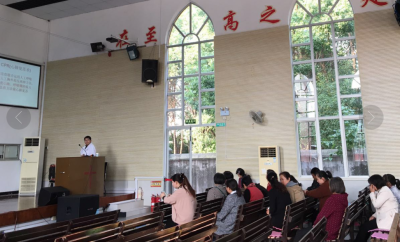 无锡市梅村基督教堂举行急救知识讲座