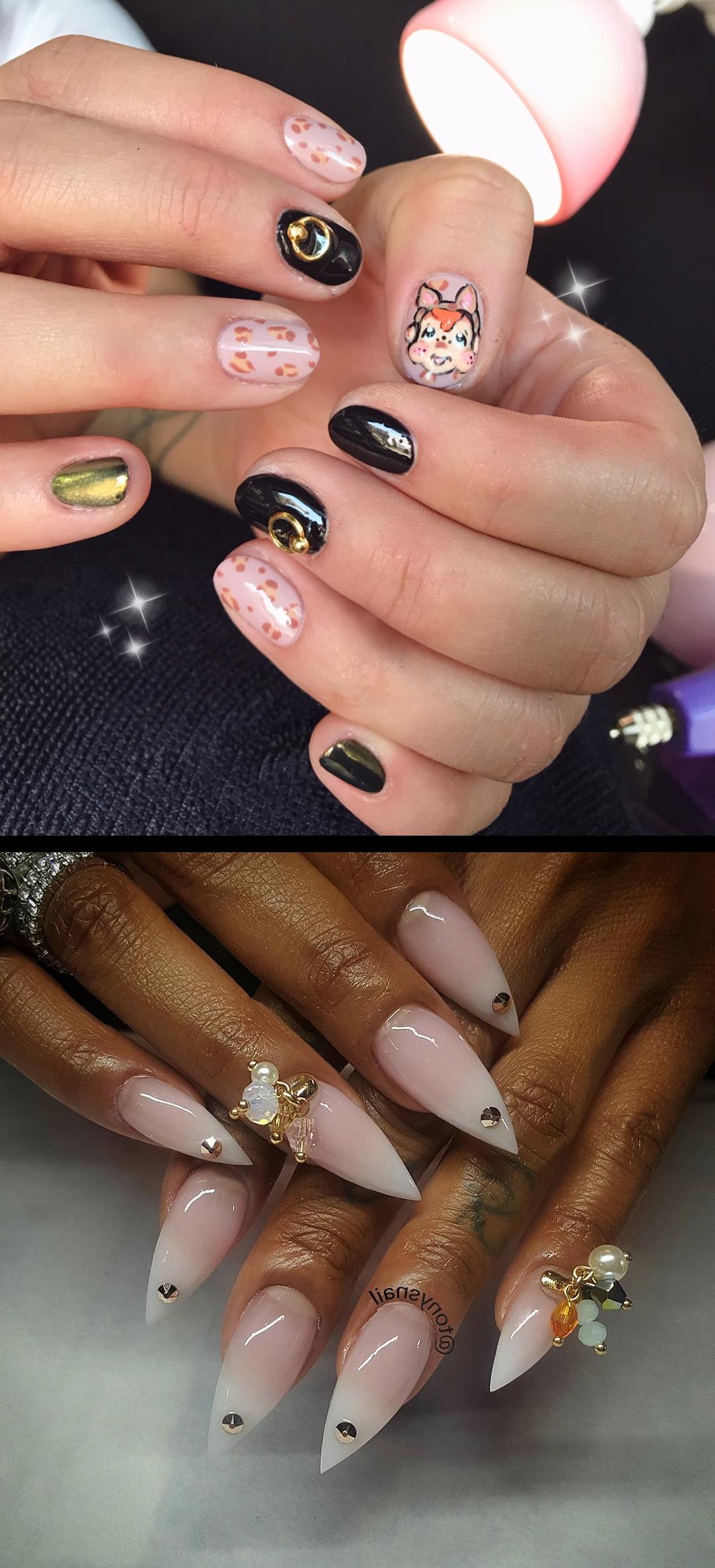 get nails,light pink nails,Si cute bebiti nails!! diseoriginal by me  Ombre nails design , allpowder design by tonysnail  