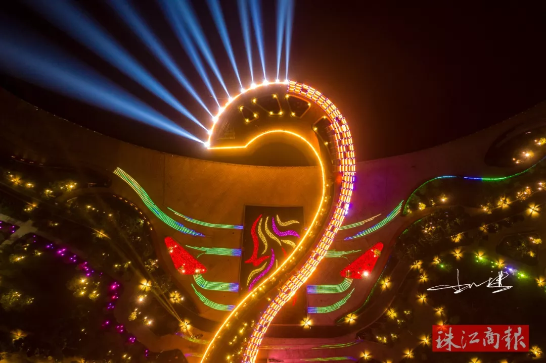 【图转】看金凤凰夜景