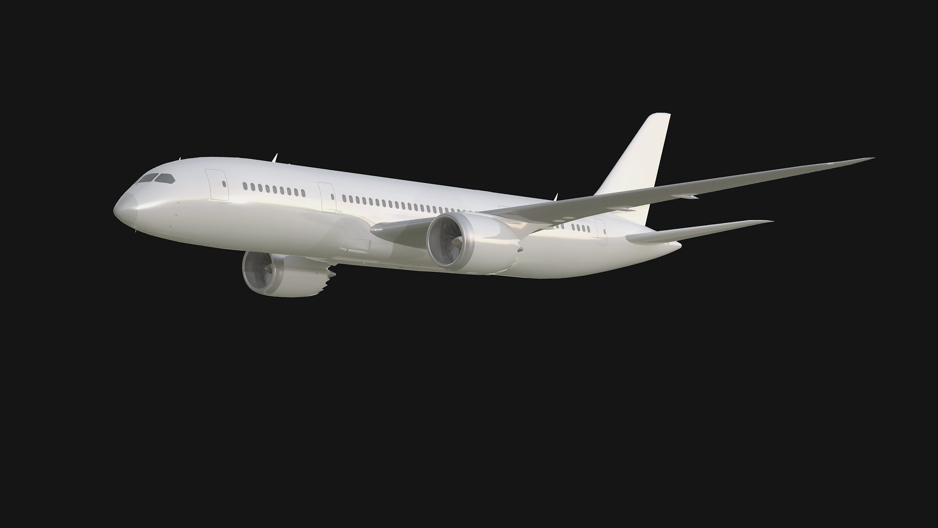 三维客机视频素材[8个]