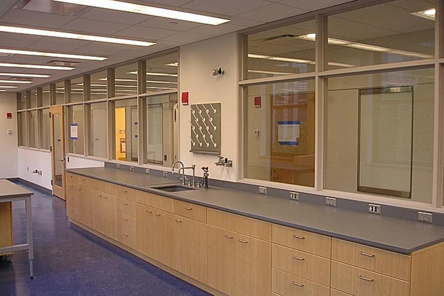 PANEL LED - led panel lights lighting the lab room
