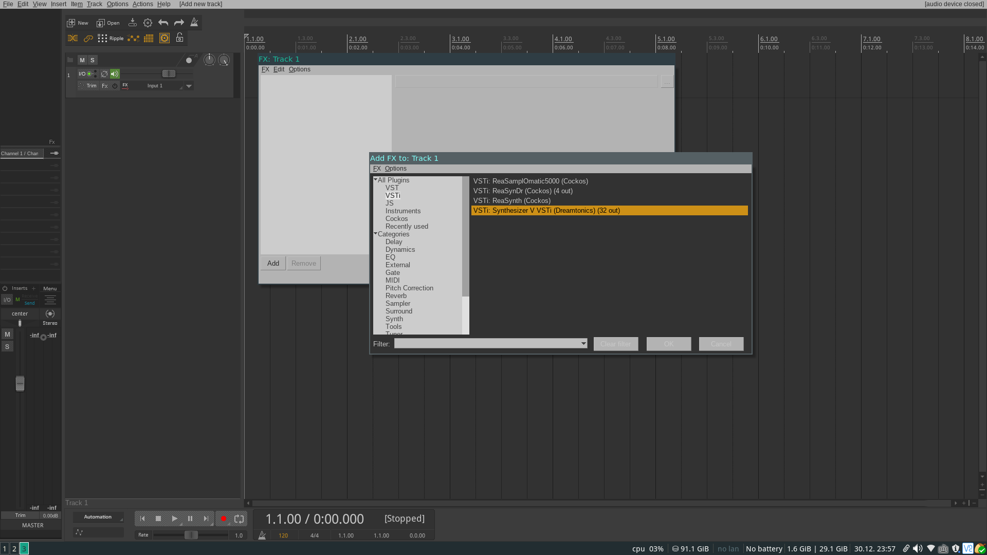 synthv-reaper-reaper 设置