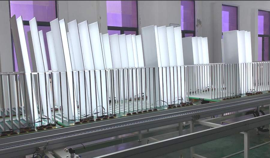 led panel light supplier JAMSEM led panels automatic production line