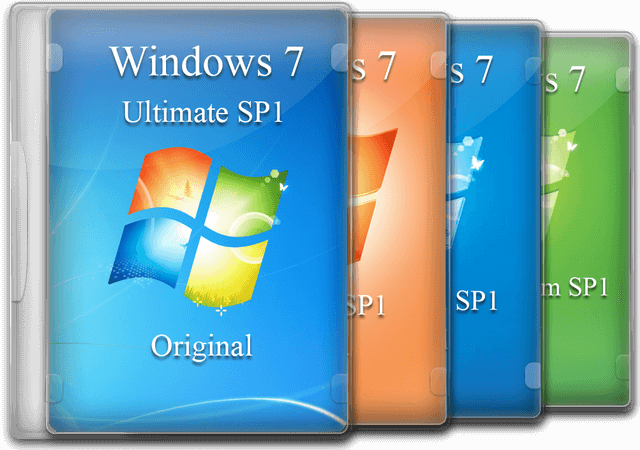 Windows 7 with SP1 多合一光盘2020年版