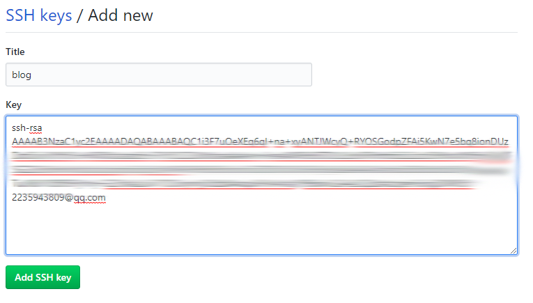 SSH Key