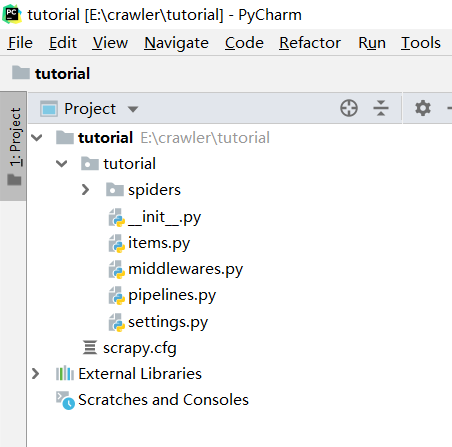 pycharmscrapy.PNG