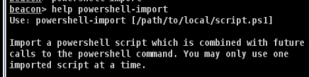 图38 You can use powershell-import command to import module