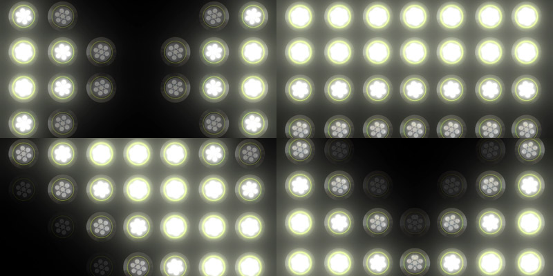 舞台LED聚光灯效视频素材[15款]