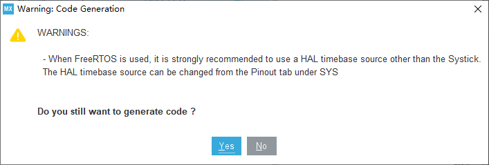 使用OS时强烈建议使用SysTick以外的HAL时基源