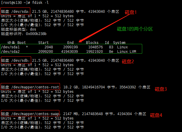 Centos7增加磁盘空间并挂载目录(VMware)第2张