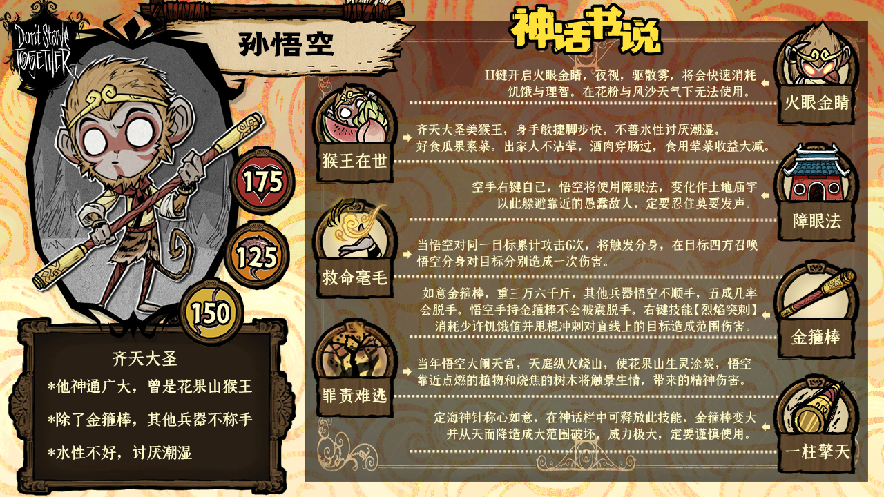 myth words character-神话书说角色