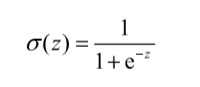 Sigmoid函数公式