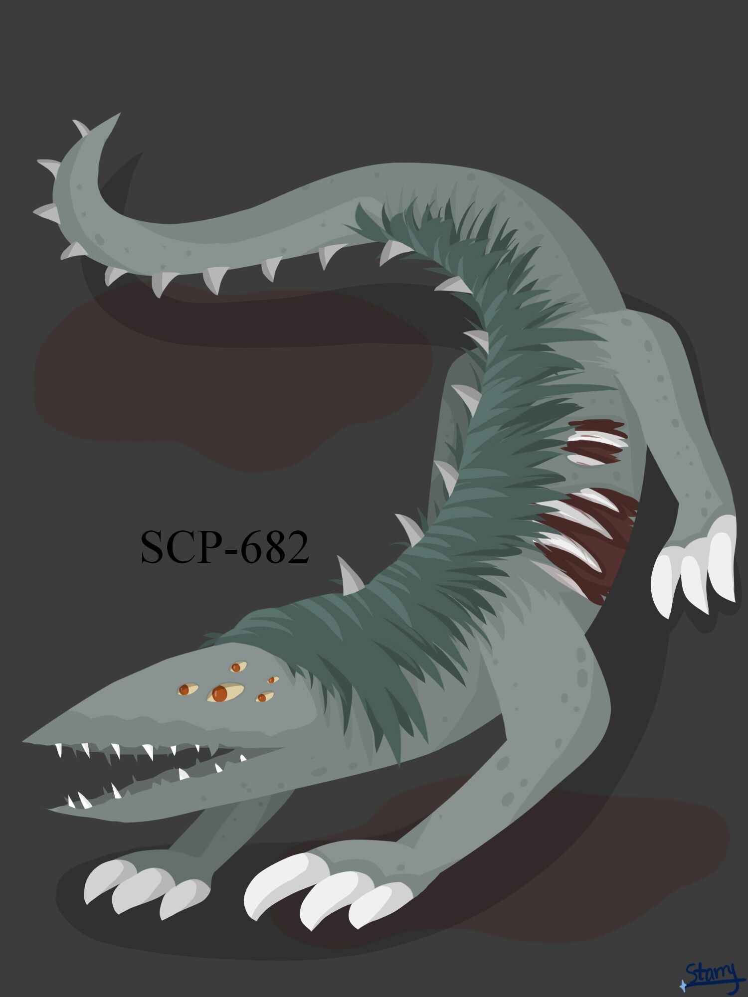 SCP-682 不灭孽蜥（1）