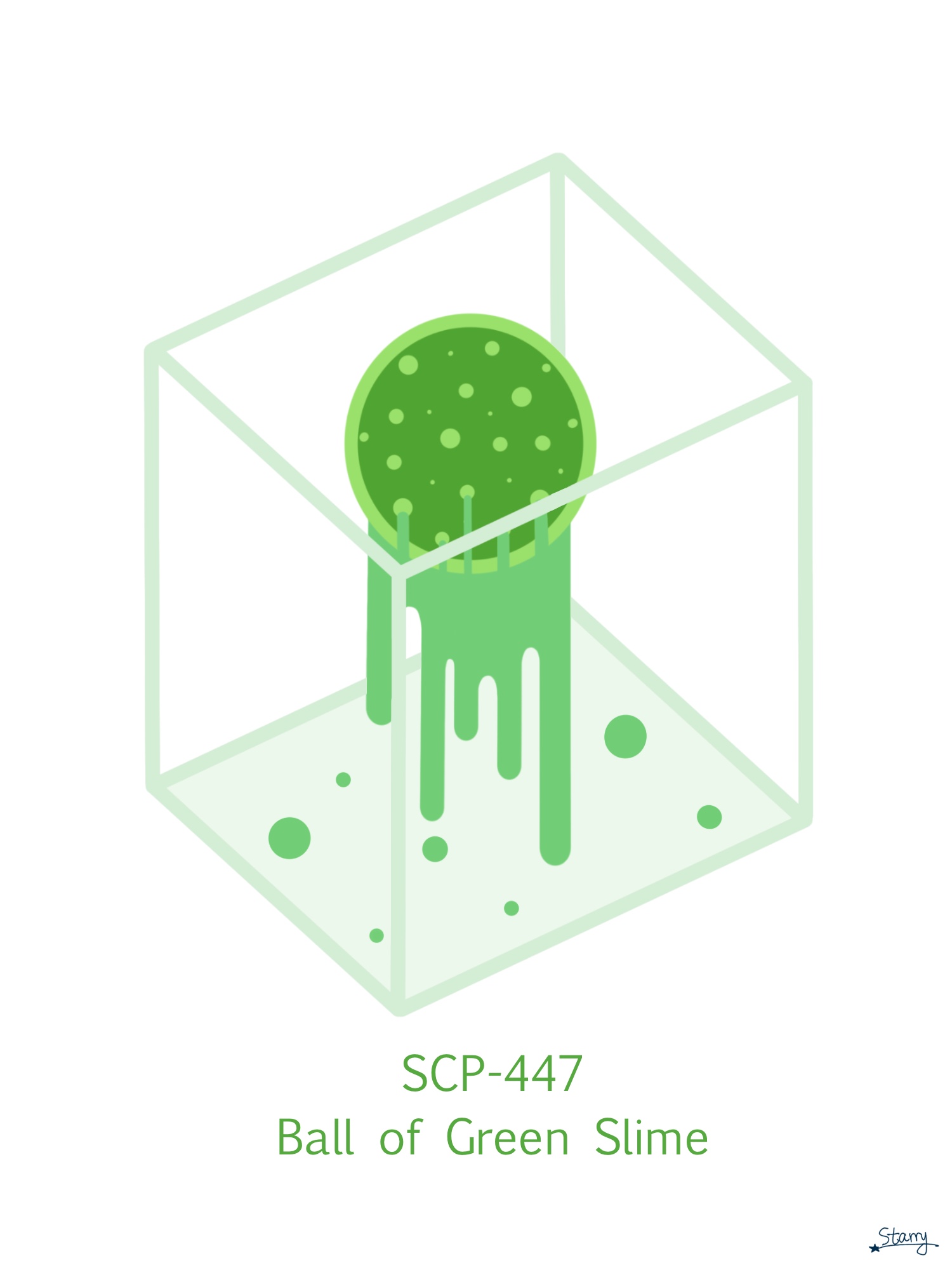 SCP-447 绿色黏液球