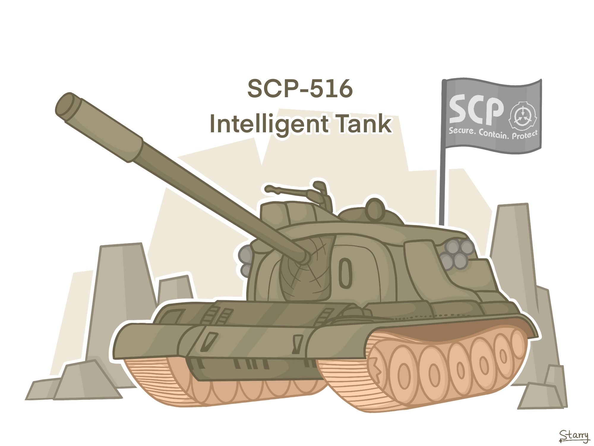 SCP-516 智能坦克