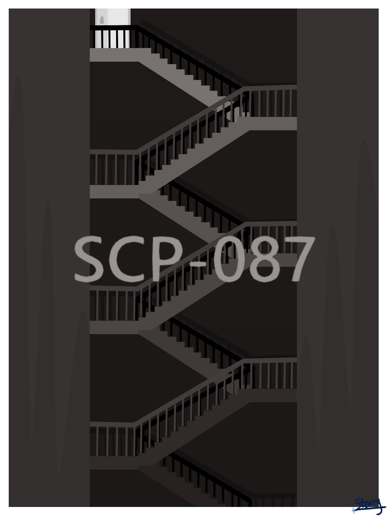 SCP-087 楼梯间