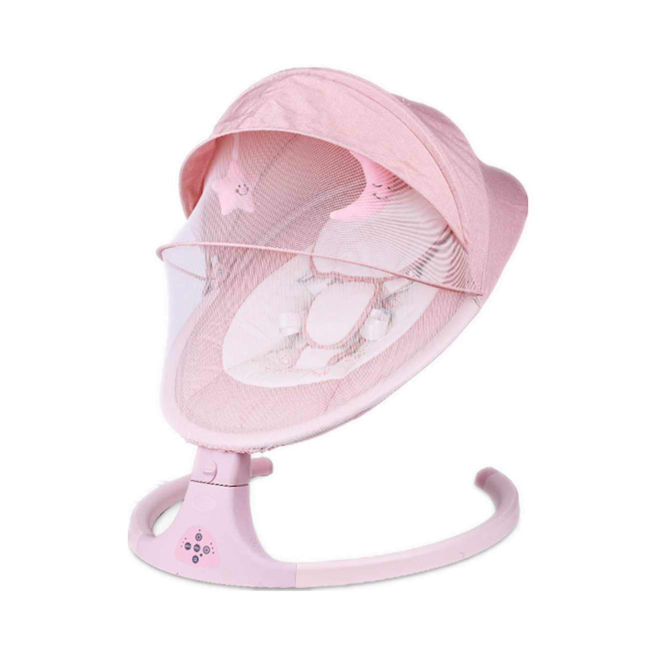 Balancelle Transat Bebe Electrique Multifonctionnel Confortable Reglable Rose Cdiscount Puericulture Eveil Bebe