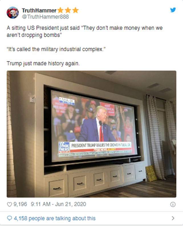 特朗普总统的竞选演讲:他成功了!——Sierra(NZ)