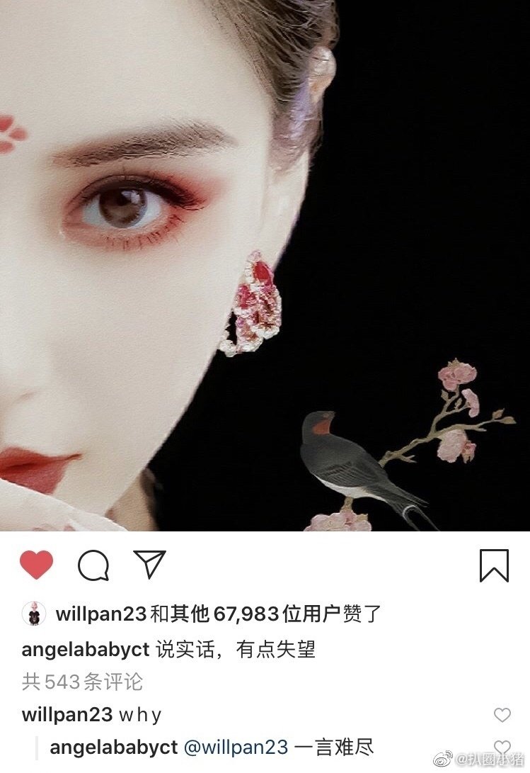 angelababy 说实话有点失望#angelababy粉丝不满她推了创造营行程 还