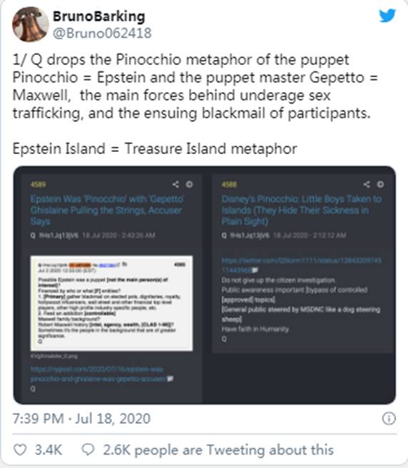 新Q:“爱泼斯坦是匹诺曹”|Sierra(NZ)