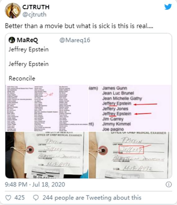 新Q:“爱泼斯坦是匹诺曹”|Sierra(NZ)