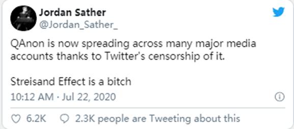 官方消息:Twitter 正在禁止 QAnon|Sierra(NZ)