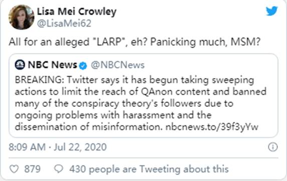 官方消息:Twitter 正在禁止 QAnon|Sierra(NZ)