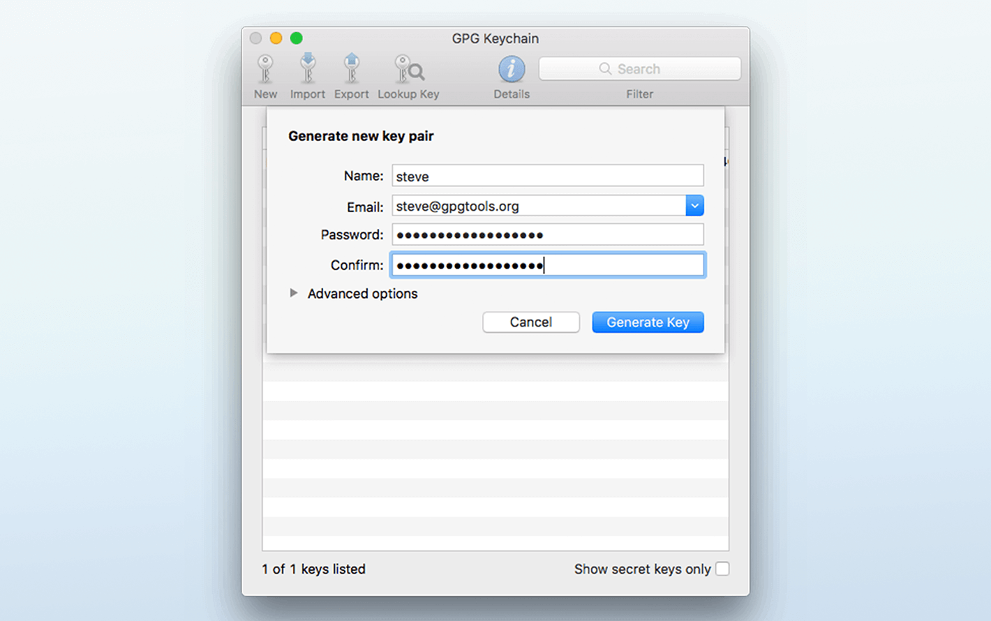 gpg suite for mac