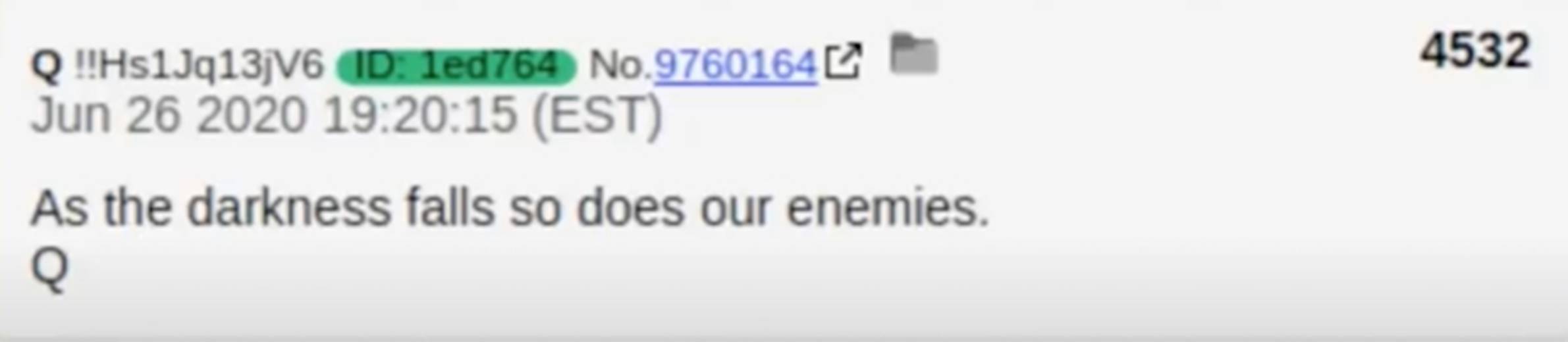 视频转录|特朗普,国家安全局,Q-JFK Jr.,如何克服重重困难,拿下阴谋集团,第二部分(凯特转录)——2020年7月30日