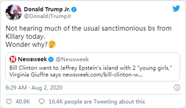 特朗普总统:“暴风雨就在我身后”|Sierra(NZ)