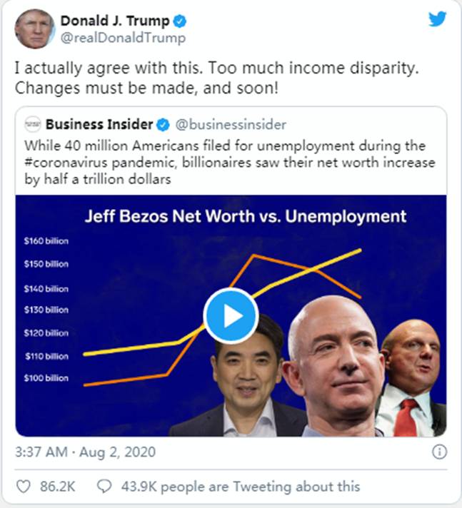 特朗普总统:“暴风雨就在我身后”|Sierra(NZ)