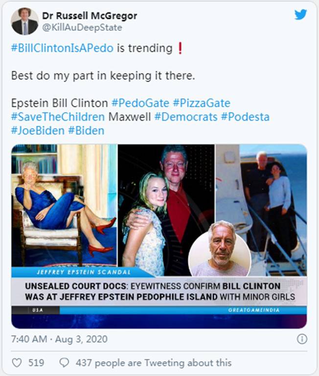 比尔•克林顿总统:恋童癖|Sierra(NZ)