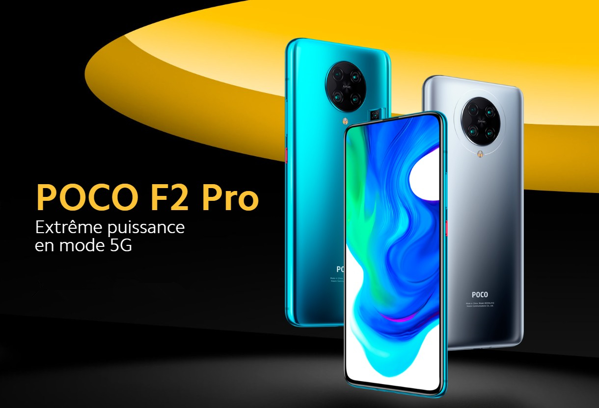 XIAOMI POCO F2 Pro 5G smartphone 6 GB + 128 GB Bleu azur