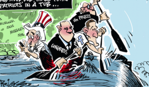 最后的警钟|Q和特朗普团队从内到外击败深州(1/3)