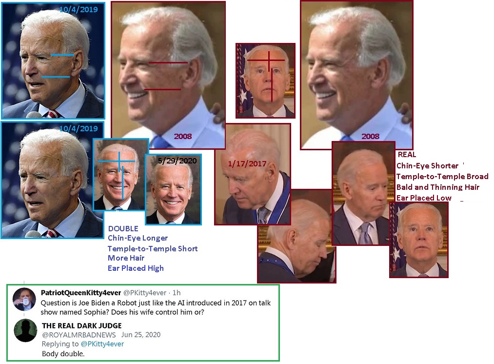ZetaTalk Confirmation 6/30/2020:Joe Biden was replaced with a Double some y...