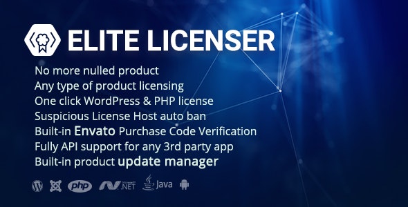 Elite Licenser v2.1 - WordPress 软件许可证管理器