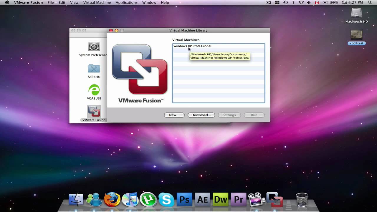 vmware fusion for mac os