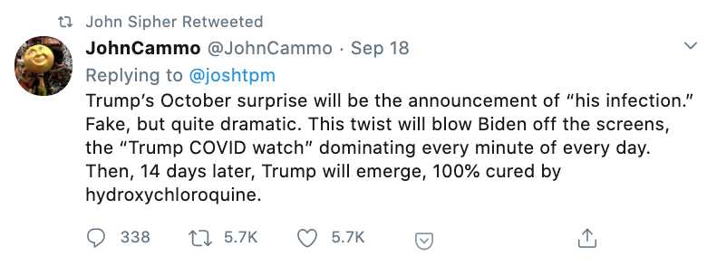 Trump's October Surprise