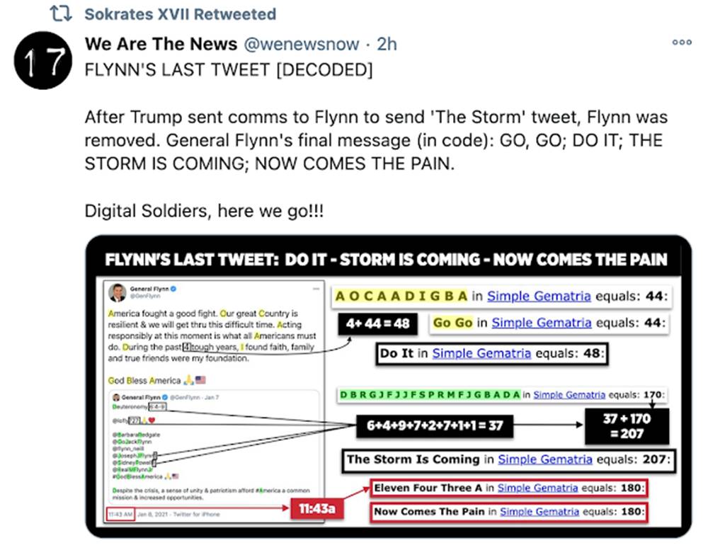 弗林将军的最后一条推特:暴风雨来了,痛苦来了|Kat