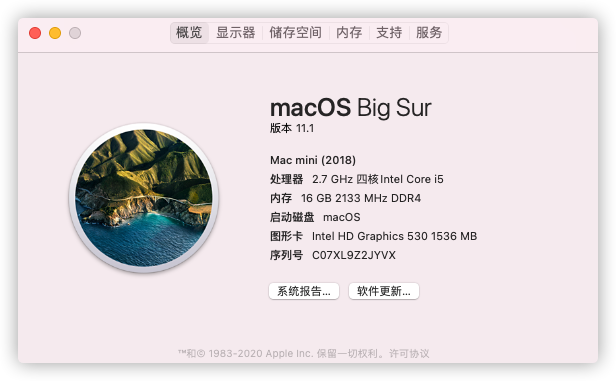 macOS Big Sur