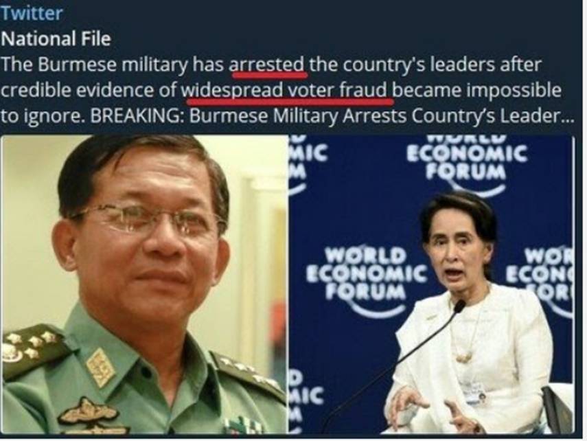 缅甸军方逮捕他们的领导人| Sierra(NZ)