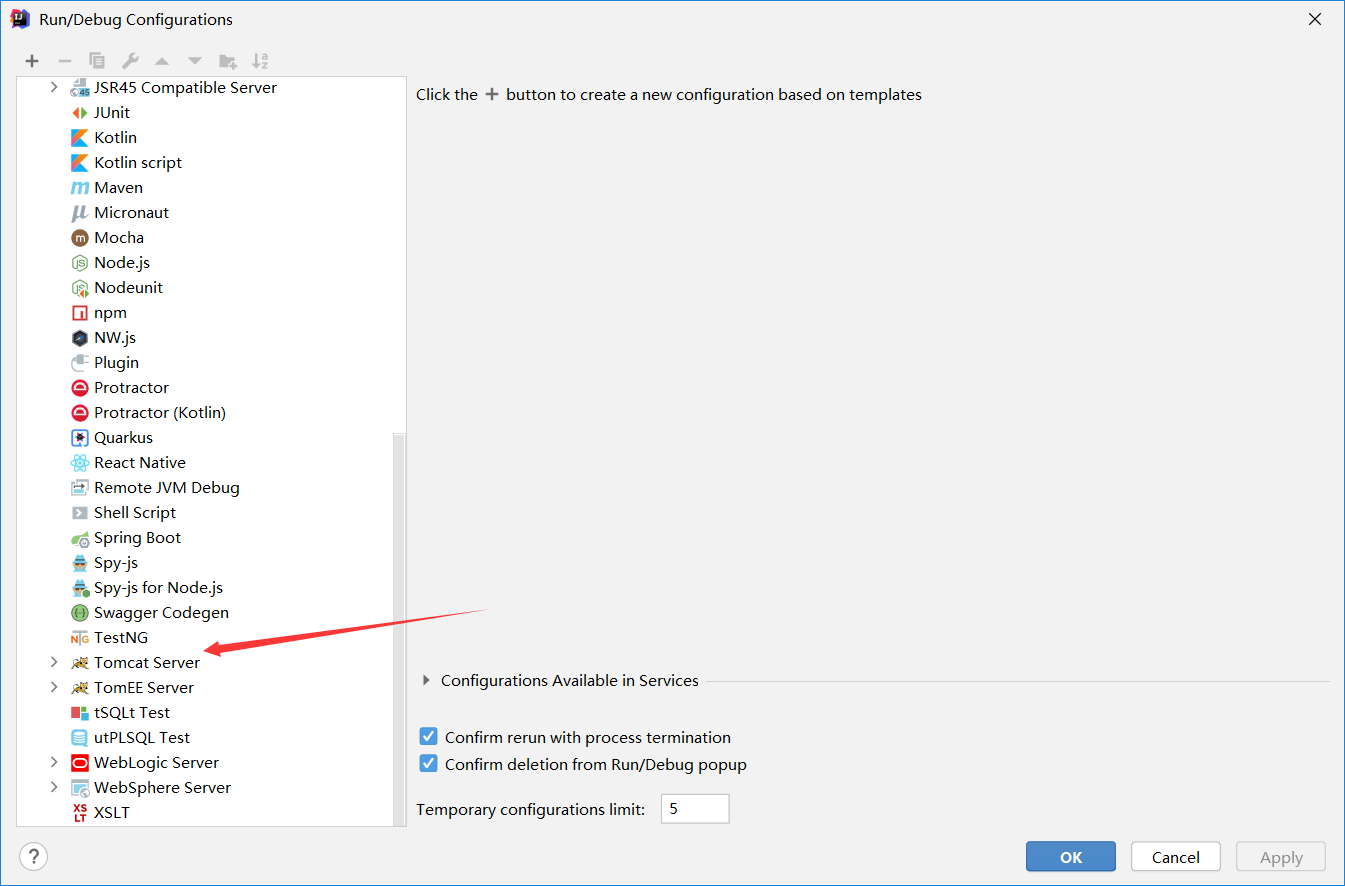 Intelij IDEA配置Tomcat时找不到 “Application Server”也找不到Tomcat Sever