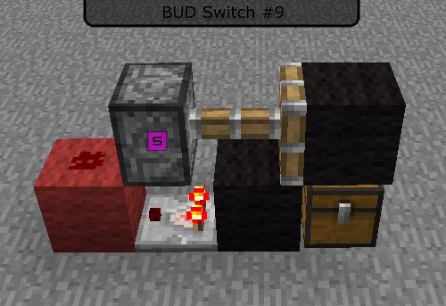 BUD (Block Update Detector) Switch