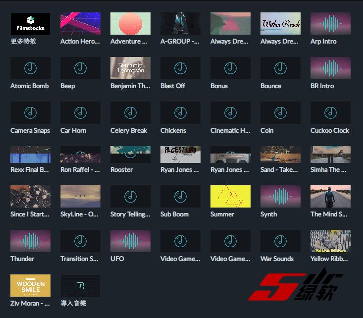 视频素材-万兴神剪手 Wondershare Filmora 10 Effect Packs 2020 (35G) 效果包(3)