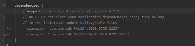 Gradle sync failed: Minimum supported Gradle version is 6.5. Current version is 4.4.