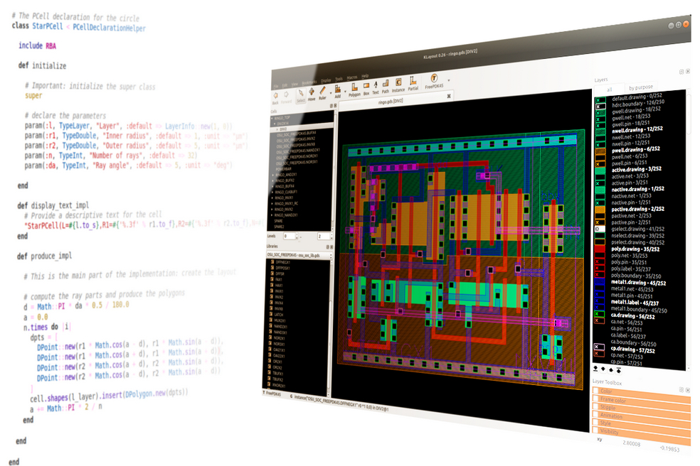 PCB和掩膜版设计软件