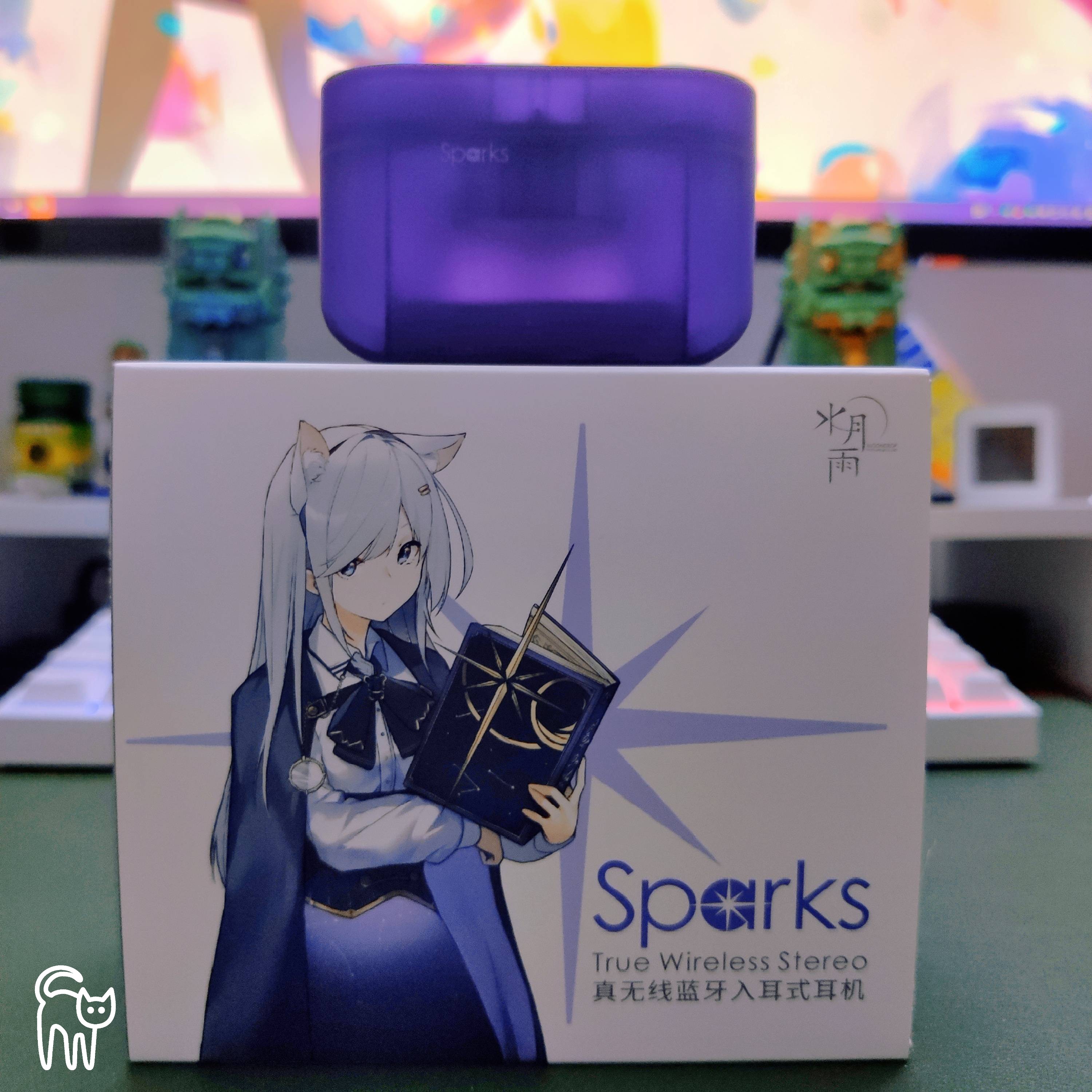 今日份的二次元 水月雨 sparks 火花 真无线耳机