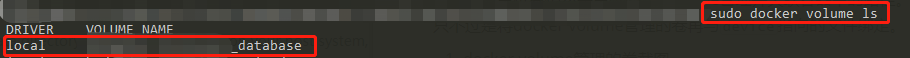 docker volume管理的卷