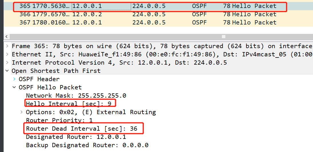 alt OSPF-Hello-抓包